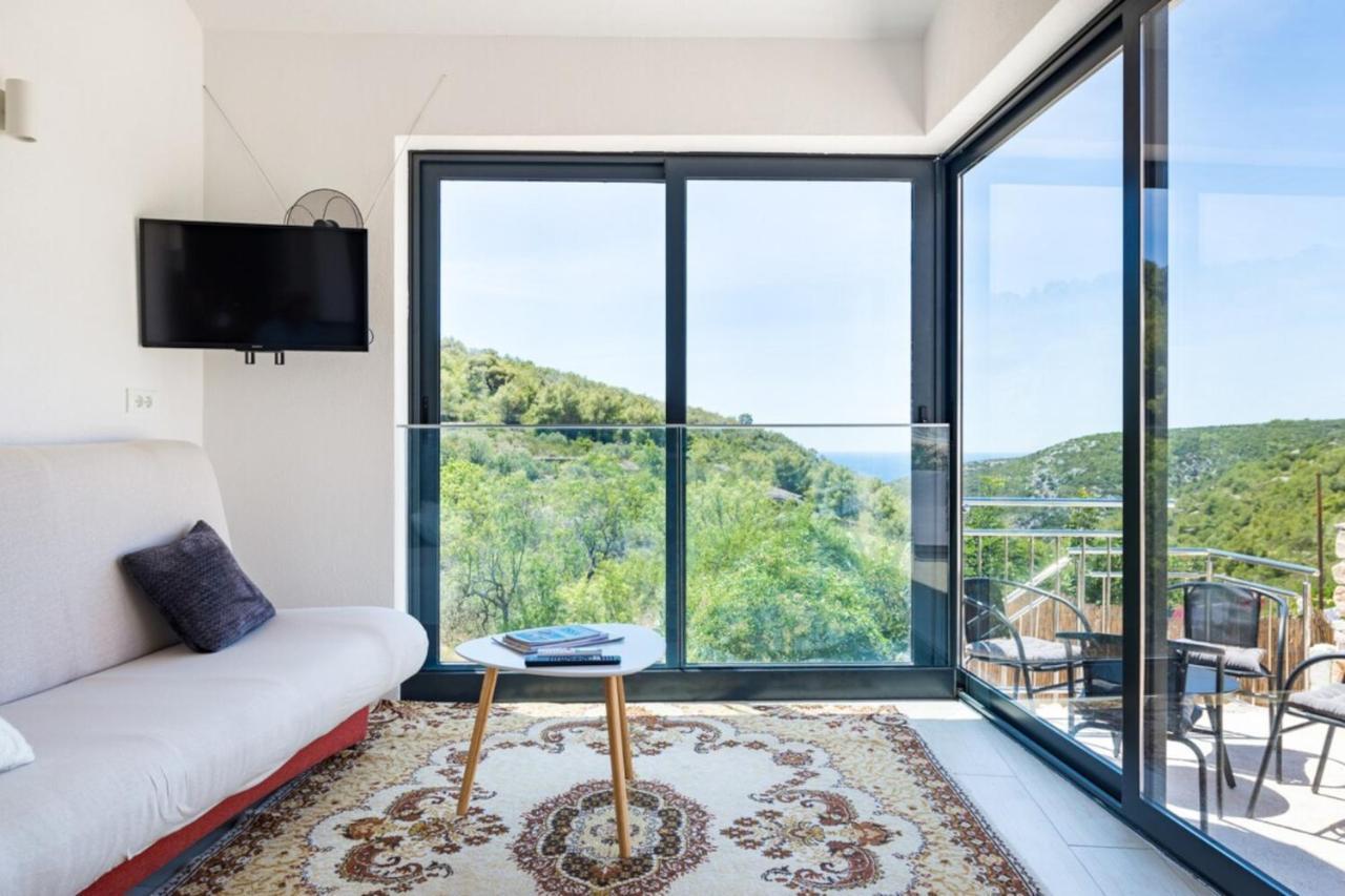 Rural House Pikola With Sea View On Vis Island Villa Komiza Ngoại thất bức ảnh