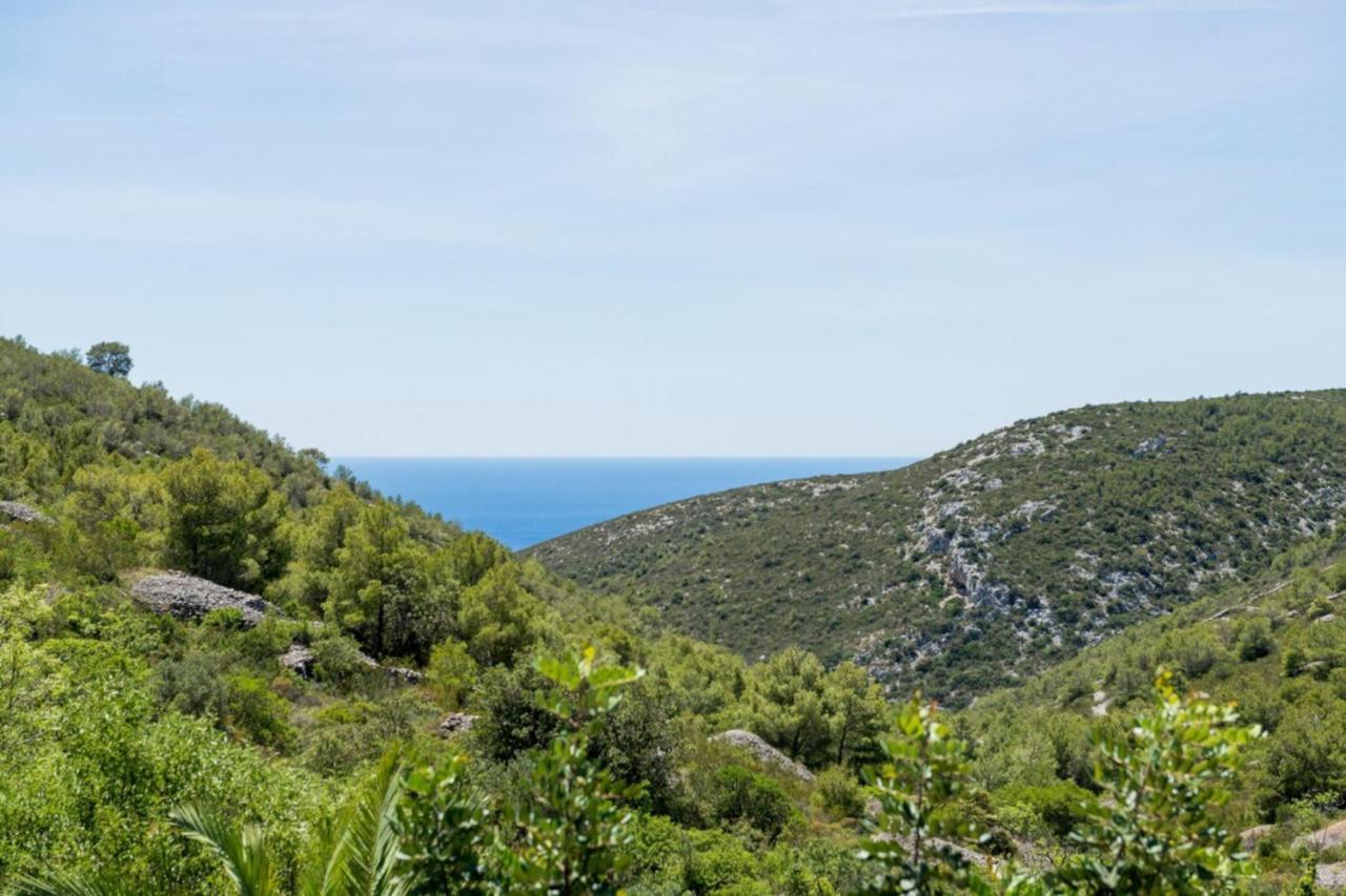 Rural House Pikola With Sea View On Vis Island Villa Komiza Ngoại thất bức ảnh